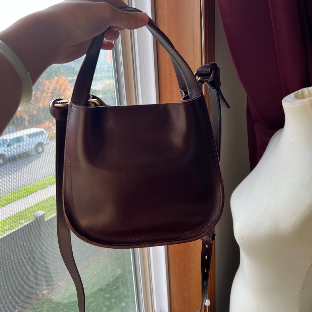 Madewell Sydney Burgundy Bag